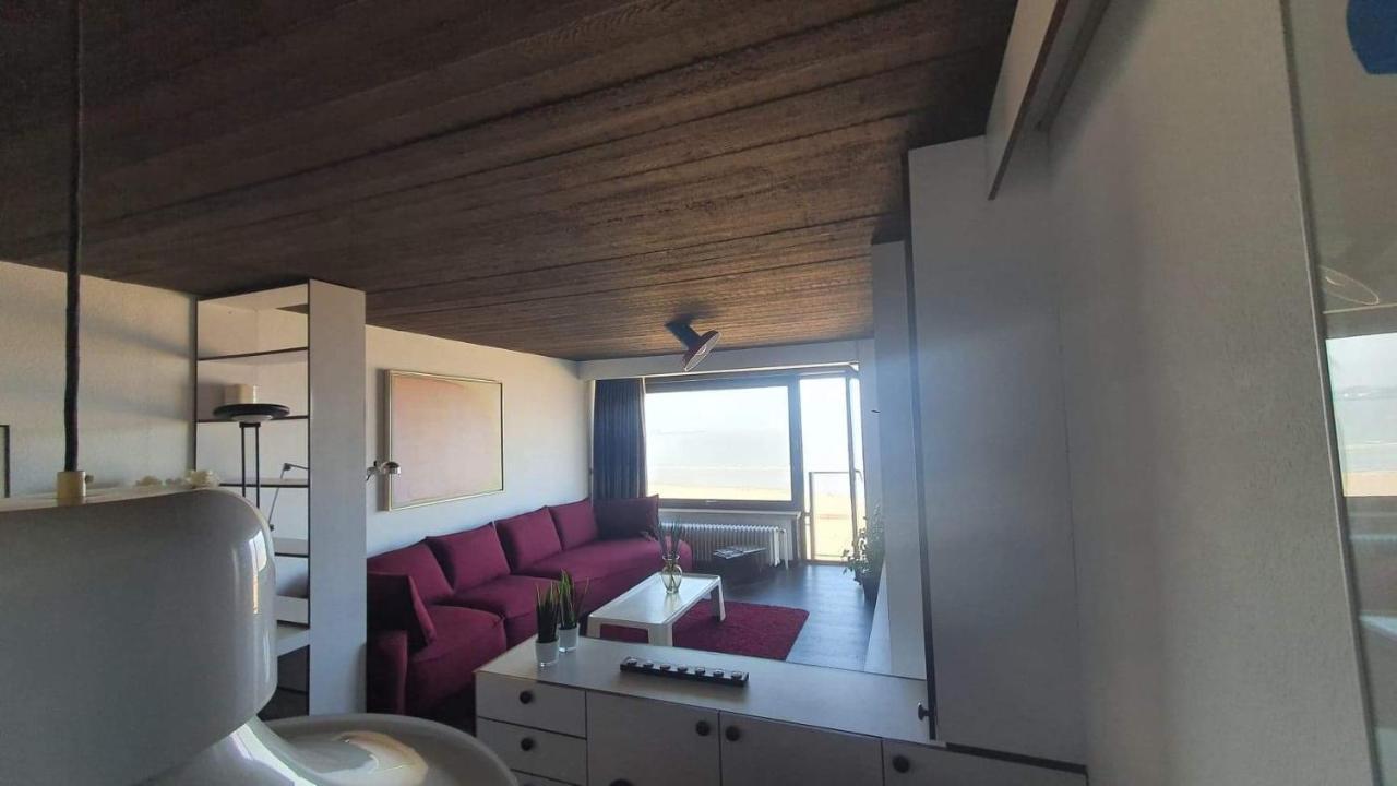 Modern Appartement Met Frontaal Zeezicht En Prive Parking Knokke-Heist Exterior photo